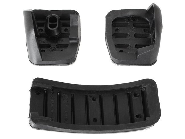 GAS BREMSE KUPPLUNG SATZ ALU  PEDAL ABDECKUNGEN FÜR VW BORA GOLF LUPO NEW BEETLE