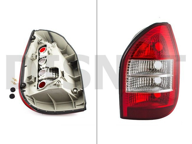OPEL ZAFIRA A 99-05 RÜCKLEUCHTE HECKLEUCHTE INNEN RECHTS NEU