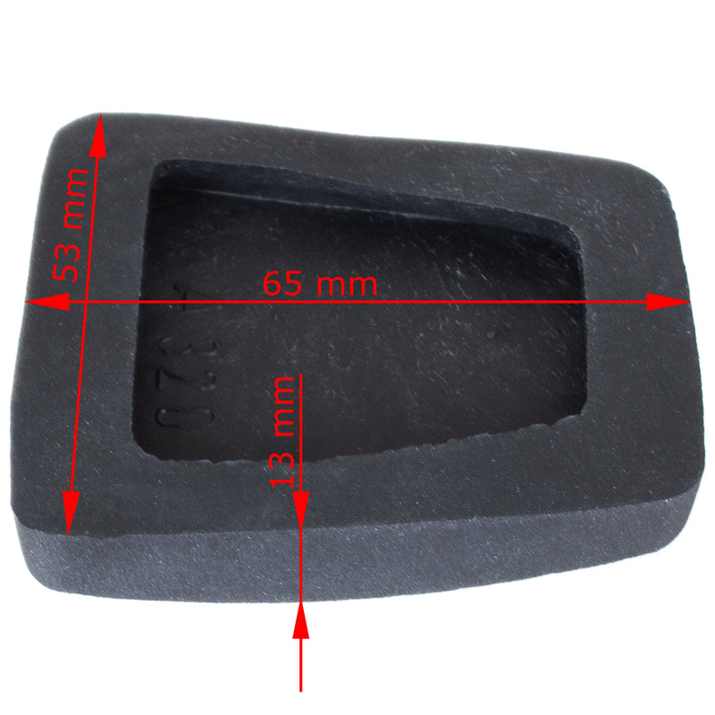 GUMMI-KUPPLUNGS-/BREMSPEDALAUFLAGE FÜR TOYOTA AURIS AVENSIS CAMRY COROLLA HILUX